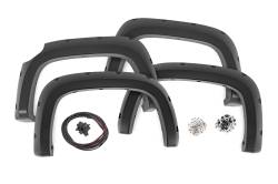 Rough Country Suspension Systems - Rough Country F-C11511A Black Pocket Fender Flares for 15-22 Chevy Colorado 5' - Image 4