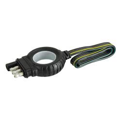 Husky Towing - Husky Towing 12" 4 Wire Flat Easy-Pull Extension Trailer End Connector 33064 - Image 2