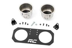 Rough Country Suspension Systems - Rough Country 93058 Passenger Grip Cup Holder Kit Black for Polaris RZR - Image 6