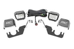 Rough Country Suspension Systems - Rough Country 94008 Rear Cab Mount 3" LED Pod Light Kit for Kawasaki Teryx - Image 1