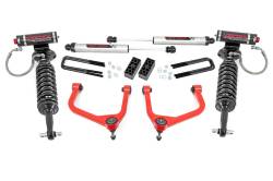 Rough Country Suspension Systems - Rough Country 29557RED 3.5" Vertex Suspension Lift Kit for 19-24 Silverado 1500 - Image 1