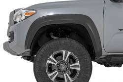 Rough Country Suspension Systems - Rough Country S-T11621 Sport Fender Flares Black for 16-23 Toyota Tacoma - Image 4