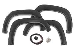 Rough Country Suspension Systems - Rough Country F-C12311 Pocket Fender Flares Black for 23-26 Colorado 5' Bed - Image 1