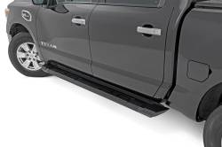 Rough Country Suspension Systems - Rough Country SRB041785A HD2 Running Boards Black for 04-24 Nissan Titan Crew - Image 2
