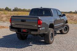 Rough Country Suspension Systems - Rough Country SRB051785A HD2 Running Boards Black for 05-23 Toyota Tacoma Double - Image 5