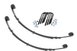 Rough Country Suspension Systems - Rough Country Front Leaf Spring Kit for 4" Lift for Jeep Wrangler YJ 8063Kit - Image 1