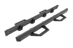 Rough Country Suspension Systems - Rough Country 31016 Black SRL2 Drop Step Nerf Bars for 19-26 Ram 1500 Crew - Image 4