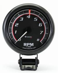 Equus - Equus E6086 Gauge Tachometer 2 1/2" 8k RPM Blk Dial Blk Case 6000 Series - Image 2