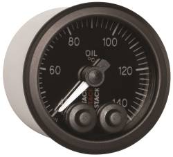 Stack - Stack ST3509 Gauge OIL TEMP PRO-CONTROL 52MM Black 40-140C 1/8" NPF Male - Image 3