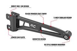 Rough Country Suspension Systems - Rough Country 43701A Radius Arm Upgrade Kit for 3"-6" Lift 23-26 Ford F250/F350 - Image 4