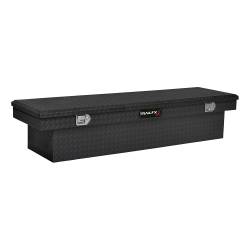 TrailFX - TrailFX 110723 Crossover Tool Box Single Lid 19"x72"x13" Matte Black Aluminum - Image 1