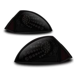 Winjet - Winjet CTWJ-0040-BS Black Smoke LED Taillights for 00-05 Mitsubishi Eclipse - Image 1