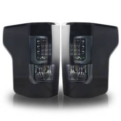 Winjet - Winjet CTWJ-0440-BS Black Smoke LED Taillights for 15-17 Ford F150 - Image 1