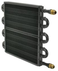 Derale - Derale 15320 8 Pass 16" Tube & Fin Electra-Cool Replacement Cooler -8AN - Image 1
