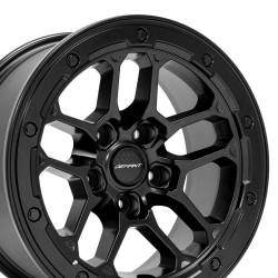 Defiant - Defiant Wheels DF01 17x8 5x5.0 12mm Satin Black DF01-17080-5127-12B1 - Image 3
