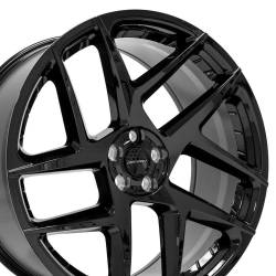 Defiant - Defiant Wheels DF05 22x10 5x4.25 37mm Gloss Black DF05-22100-5108-37B - Image 3