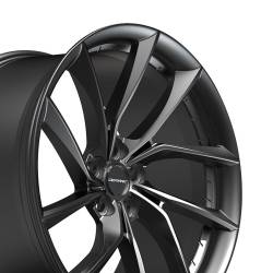 Defiant - Defiant Wheels DF06 20x10 5x4.5 35mm Dark Satin Charcoal DF06-20100-5450-35G1 - Image 1