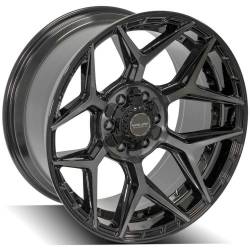 4PLAY - 4PLAY Wheels 4P06 20x10 6x5.5/135 -18mm Black/Brushed 4P06-20100-6D55-18BBT - Image 3