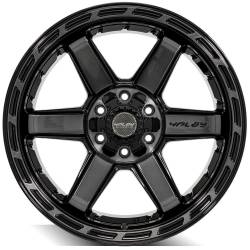 4PLAY - 4PLAY Wheels 4P63 20x10 6x5.5/135 -18mm Black/Brushed 4P63-20100-6D55-18BBT - Image 2