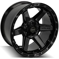 4PLAY - 4PLAY Wheels 4P63 20x10 6x5.5/135 -18mm Black/Brushed 4P63-20100-6D55-18BBT - Image 3