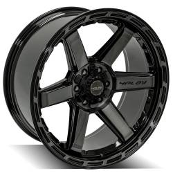 4PLAY - 4PLAY Wheels 4P63 22x10 6x5.5/135 -18mm Black/Brushed 4P63-22100-6D55-18BBT - Image 3