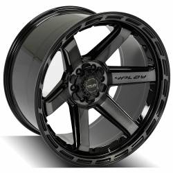 4PLAY - 4PLAY Wheels 4P63 22x12 6x5.5/135 -44mm Black/Brushed 4P63-22120-6D55-44BBT - Image 3