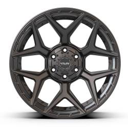 4PLAY - 4PLAY Wheels 4P06-20100-6D55-18B1 4P06 20x10 6x5.5/135 -18mm Matte Black - Image 2