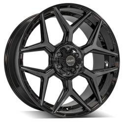 4PLAY Wheels 4P06 24x10 6x5.5/135 18mm Black/Brushed 4P06-24100-6D55-18BBT