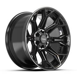 4PLAY Wheels 4P83 20x10 6x5.5/135 -18mm Gloss Black 4P83-20100-6D55-18B