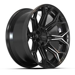 4PLAY Wheels 4P83-22100-6D55-18B 4P83 22x10 6x5.5/135 -18mm Gloss Black