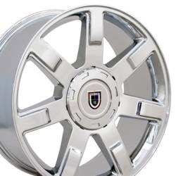 OE Wheels LLC - OE Wheels CA80 22x9 6x5.5 31mm Chrome CA80-22090-6550-31C - Image 3