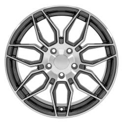 OE Wheels LLC - OE Wheels CV03C 18x8.5 5x4.75 56mm Gunmetal/Machined CV03C-18085-5475-52MG - Image 2