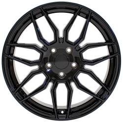 OE Wheels LLC - OE Wheels CV03D 19x8.5 5x120 52mm Gloss Black CV03D-19085-5120-51B - Image 2