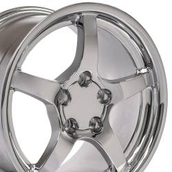 OE Wheels LLC - OE Wheels CV05 18x9.5 5x4.75 54mm Chrome CV05-D18095-5475-54C - Image 3