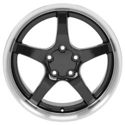 OE Wheels LLC - OE Wheels CV05 18x10.5 5x4.75 56mm Black/Machined CV05-D18105-5475-56BM - Image 2