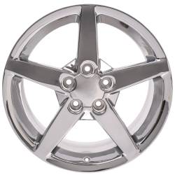 OE Wheels LLC - OE Wheels CV06A 18x9.5 5x4.75 58mm Chrome CV06A-18095-5475-58C - Image 2