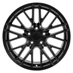 OE Wheels LLC - OE Wheels CV08A 18x10.5 5x4.75 56mm Satin Black CV08A-18105-5475-56B1 - Image 2