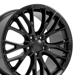 OE Wheels LLC - OE Wheels CV22B 19x10 5x4.75 79mm Satin Black CV22B-19100-5475-79B1 - Image 1
