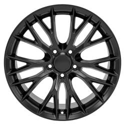 OE Wheels LLC - OE Wheels CV22B 19x10 5x4.75 79mm Satin Black CV22B-19100-5475-79B1 - Image 2