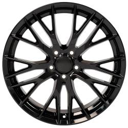 OE Wheels LLC - OE Wheels CV22C 20x10 5x4.75 79mm Black CV22C-20010-5475-79B - Image 2