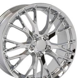 OE Wheels LLC - OE Wheels CV22C 20x10 5x4.75 79mm Chrome CV22C-20010-5475-79C - Image 1