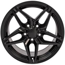 OE Wheels LLC - OE Wheels CV31 17x9.5 5x4.75 56mm Black CV31-17095-5475-56B - Image 2