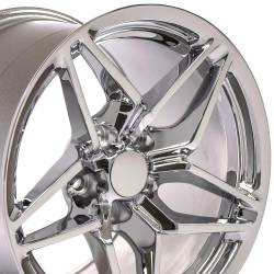 OE Wheels LLC - OE Wheels CV31 17x11 5x4.75 50mm Chrome CV31-17110-5475-50C - Image 3