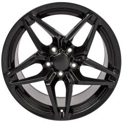 OE Wheels LLC - OE Wheels CV31 18x10.5 5x4.75 56mm Black CV31-18105-5475-56B - Image 2