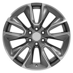 OE Wheels LLC - OE Wheels CV32 22x9 6x5.5 28mm Gunmetal CV32-22090-6550-28MG - Image 2