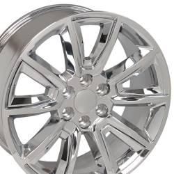 OE Wheels LLC - OE Wheels CV73 20x8.5 6x5.5 24mm Chrome CV73-20085-6550-24C-ic - Image 2