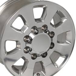 OE Wheels LLC - OE Wheels CV75A 18x8 8x6.5 12mm Polished CV75A-18080-8650-12P - Image 2