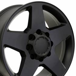 OE Wheels LLC - OE Wheels CV91B-20085-8180-44B1 CV91B 20x8.5 8x180 44mm Satin Black - Image 3