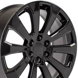 OE Wheels LLC - OE Wheels CV95-22090-6550-28B CV95 22x9 6x5.5 28mm Black - Image 3