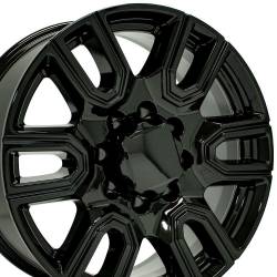 OE Wheels LLC - OE Wheels CV96B 20x8.5 8x180 47mm Gloss Black CV96B-20085-8180-47B - Image 3